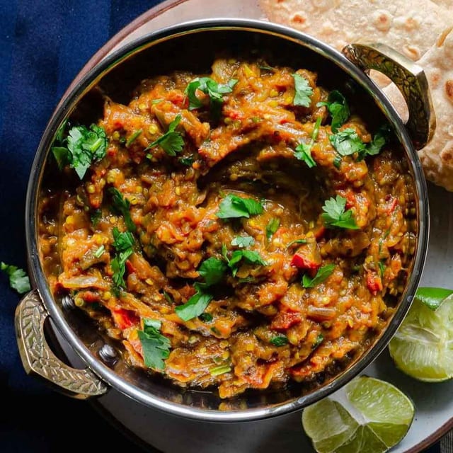 Eggplant Masala.