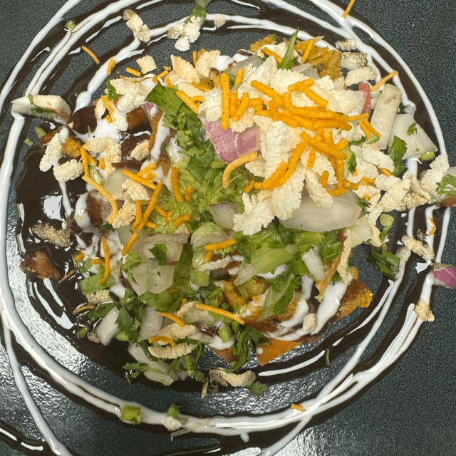 Samosa Chaat.